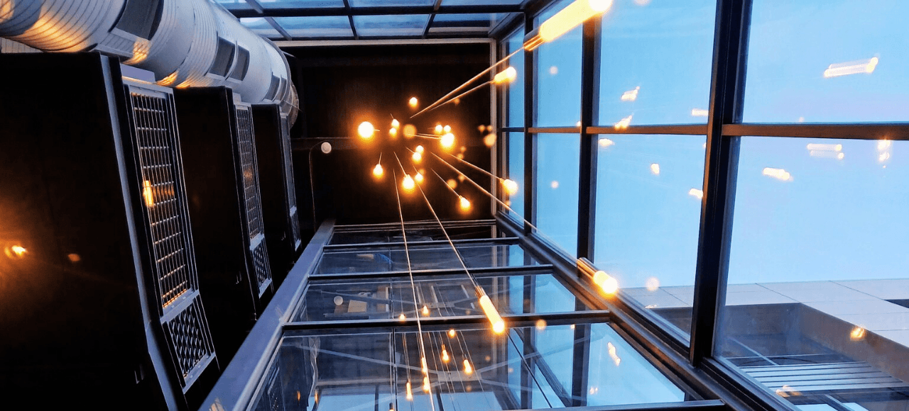 Specialty Glass Cleaning Specialized cleaning for unique glass surfaces including skylights, glass doors, atriums, and architectural glass features